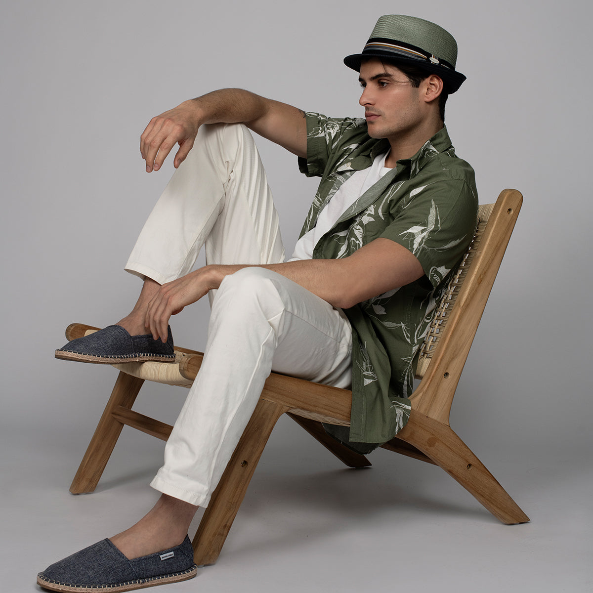 Summer hat "Argos" (Trilby)