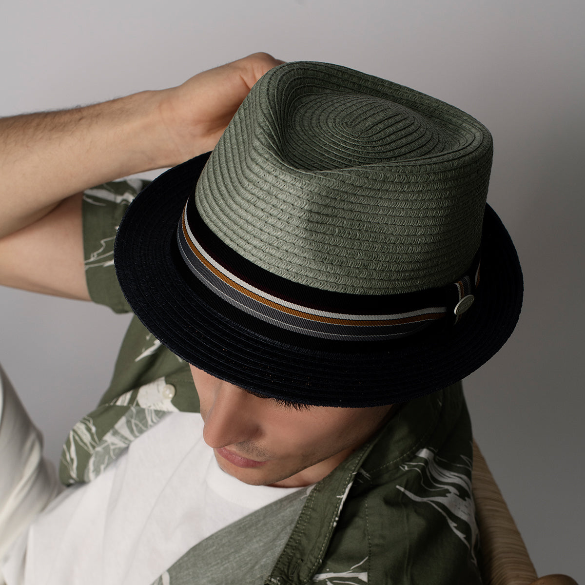 Summer hat "Argos" (Trilby)
