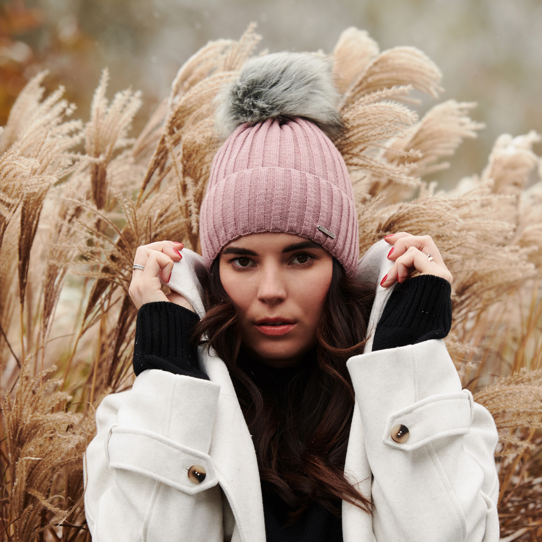 Wintermütze "Mareike" (Bommelmütze)