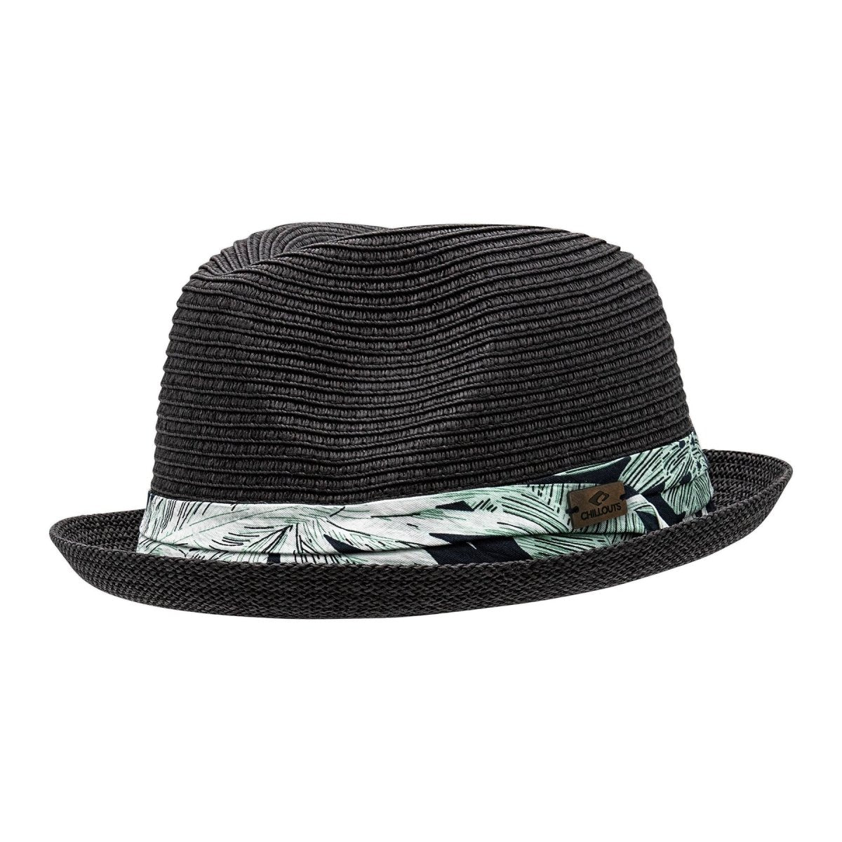 Pork pie with a patterned hat band for men - buy online now – Chillouts  Headwear