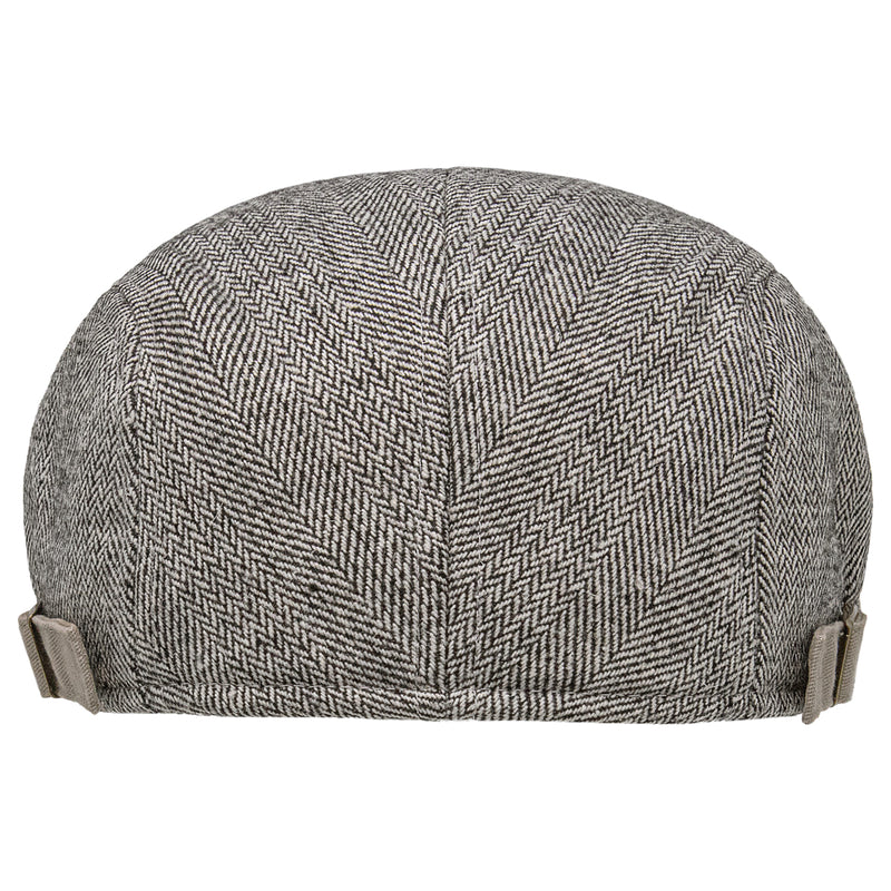 Winter-Schiebermütze mit Herringbone Muster | Flat Cap für Herren –  Chillouts Headwear
