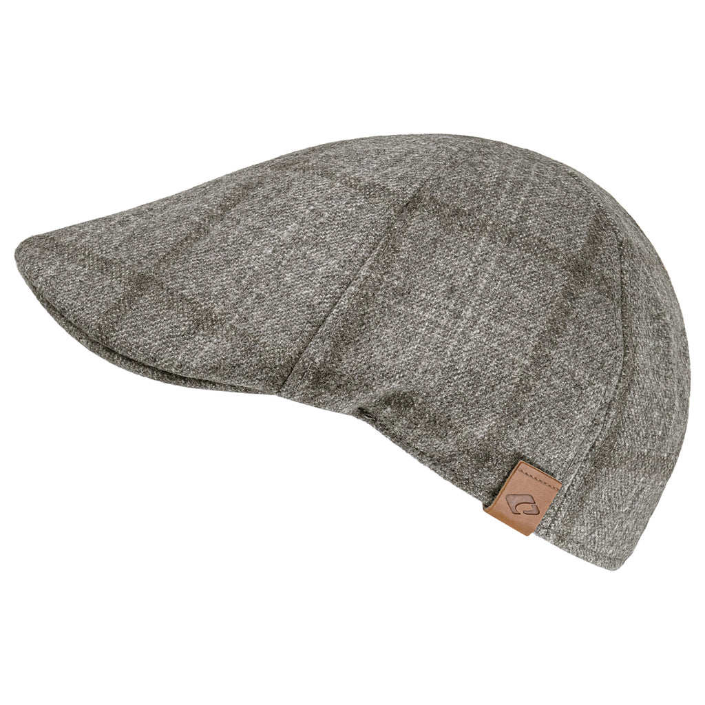 Schiebermütze mit feinem Karomuster | Coole Flat Caps für Herren – Chillouts  Headwear