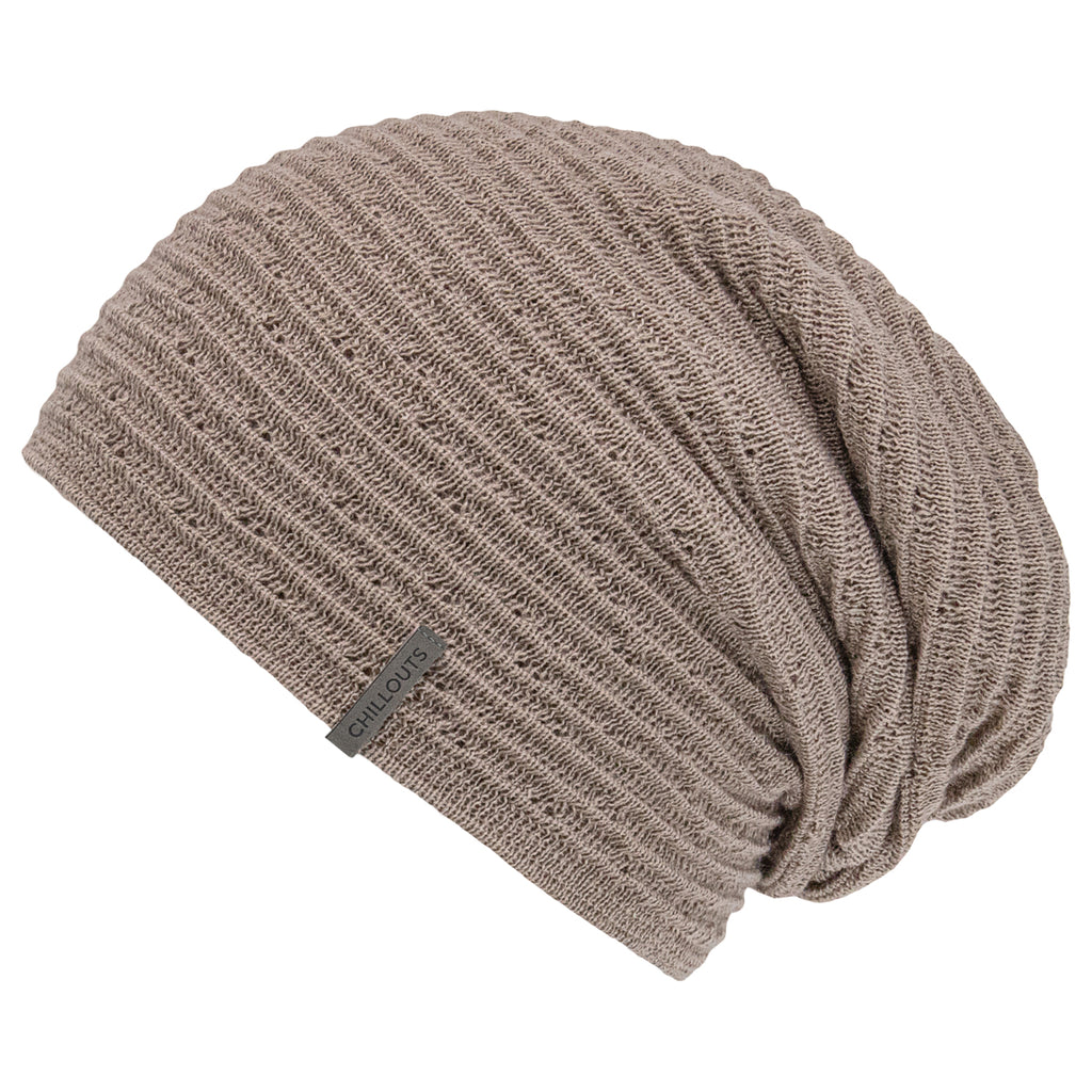 Long Beanie mit feinem Strickmuster - kaufe zwei Mützen in einer! –  Chillouts Headwear