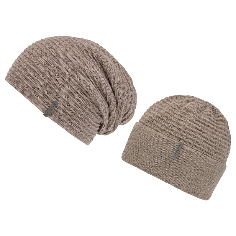 Chillouts mit einer! zwei – Strickmuster Long in feinem Headwear Mützen - Beanie kaufe