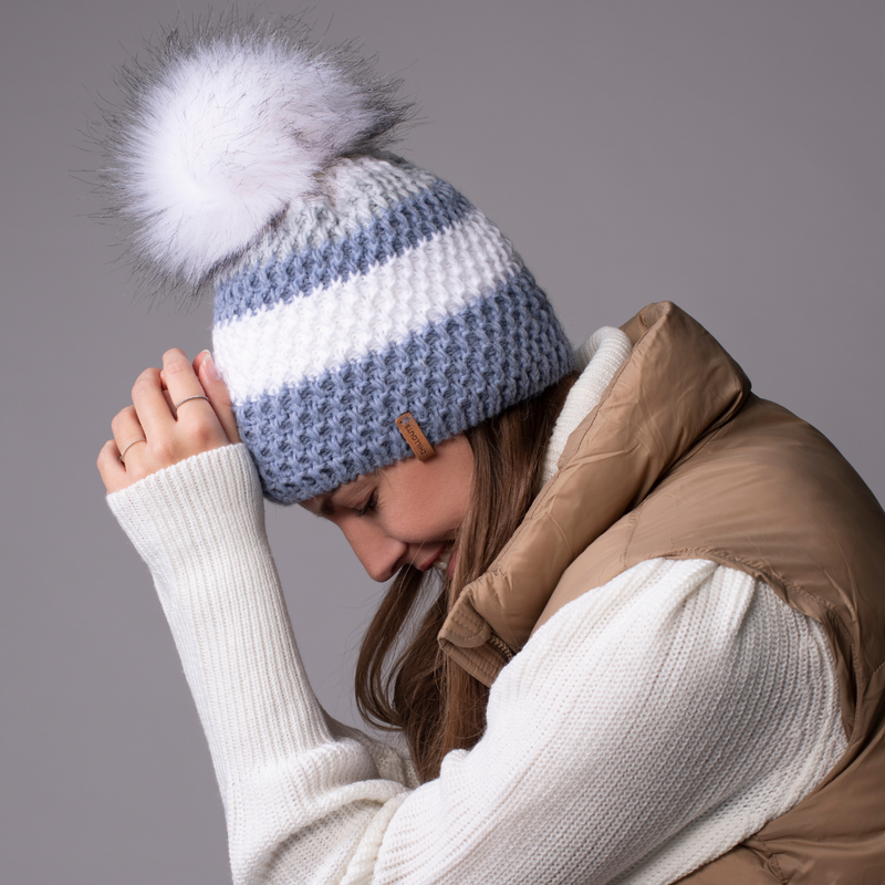 Bommelmütze - Sanfte Farben & abnehmbarer Bommel - jetzt kaufen! – Chillouts  Headwear