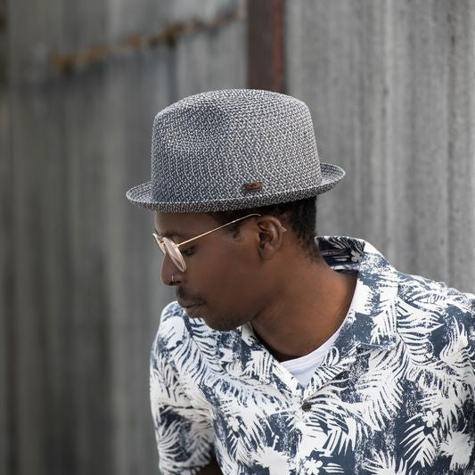 Summer hat"Delgado"(pork pie hat)