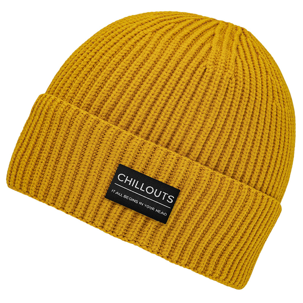 Beanie mit Rippstrickmuster - Coole Mütze für dein Winteroutfit! – Chillouts  Headwear | Strickmützen