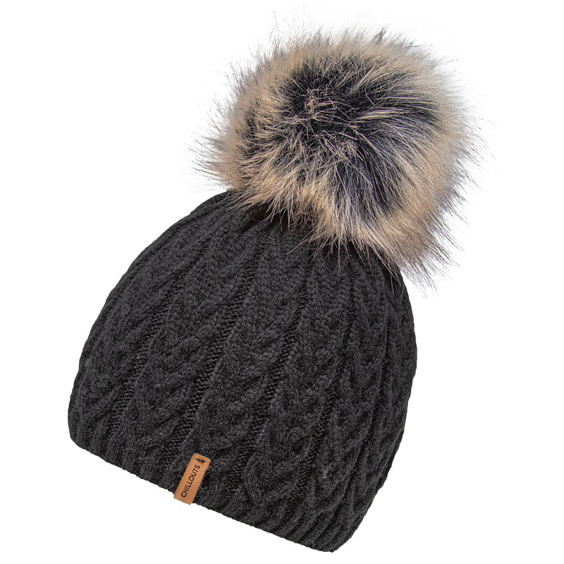 Wintermütze "Tabea" (Bommelmütze)