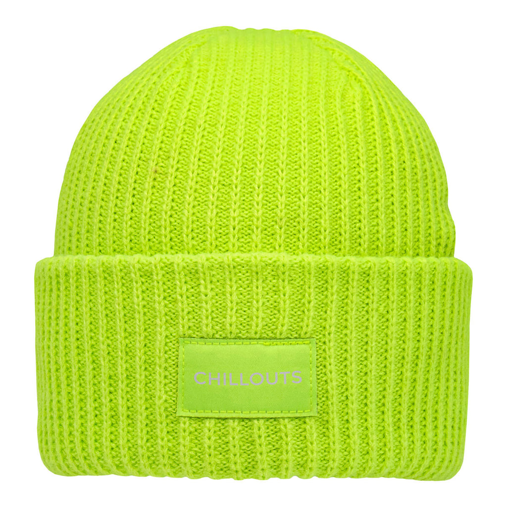 Headwear knalligen Schluss mit in Winterfarben! Chillouts Farben – tristen Beanie -