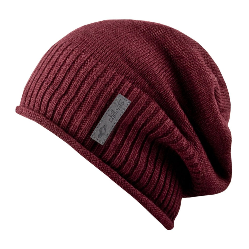 Long beanie made of cotton (plain color) - order online now! – Chillouts  Headwear