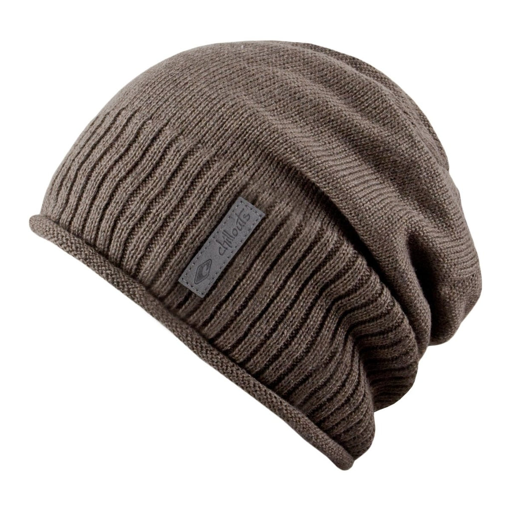 Long beanie made of cotton (plain color) - order online now! – Chillouts  Headwear