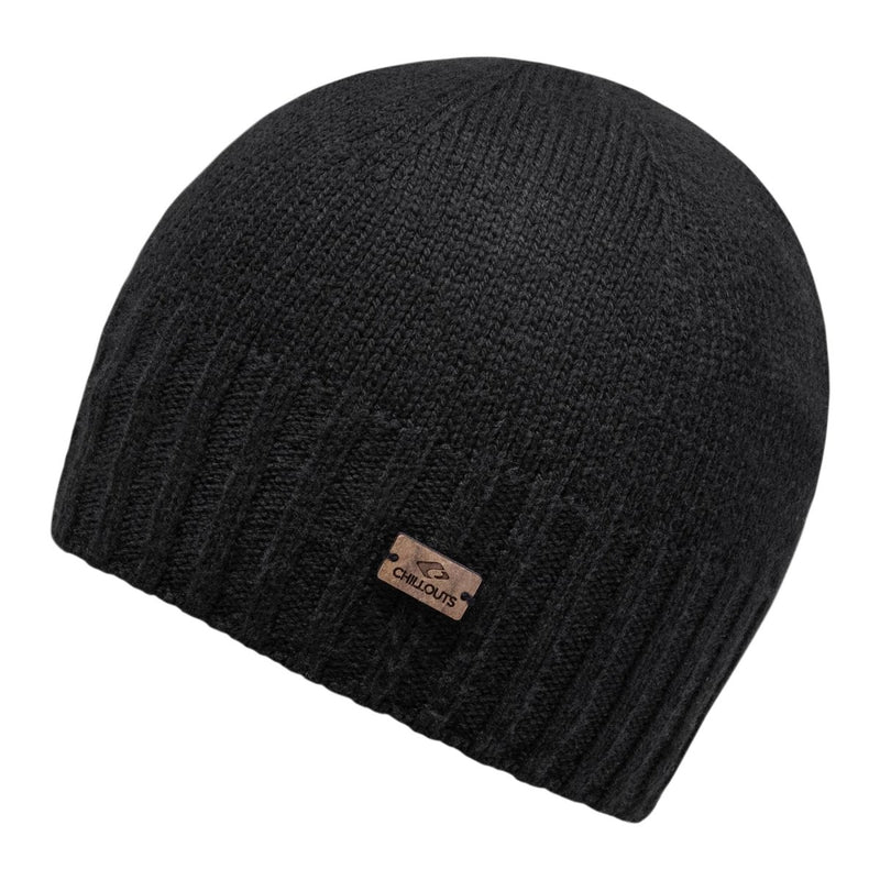 Schlichte Beanie mit Feinripp-Bund - Beanies für Damen und Herren –  Chillouts Headwear