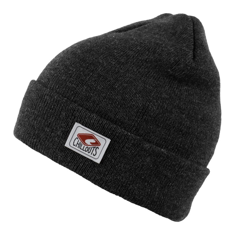 Coole Beanie für Damen und Herren - schlichter Klassiker mit Logo –  Chillouts Headwear | 