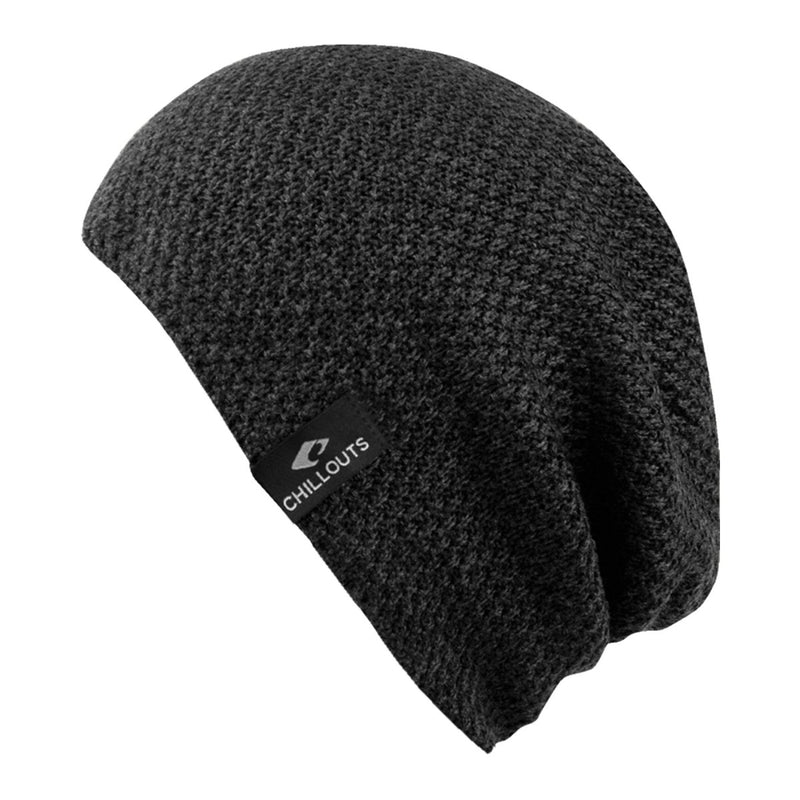 Long Beanie aus Baumwolle für – dezentes | Chillouts Strickmuster Headwear Herren