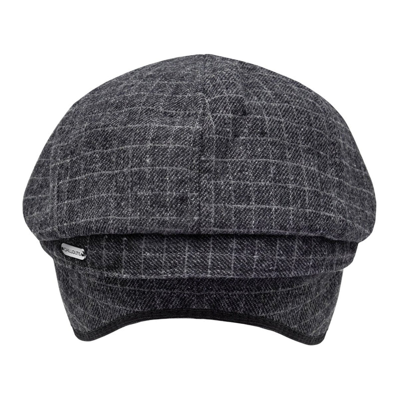 Schiebermütze mit ausklappbarem Ohrenschutz | Flat Cap für Herren –  Chillouts Headwear